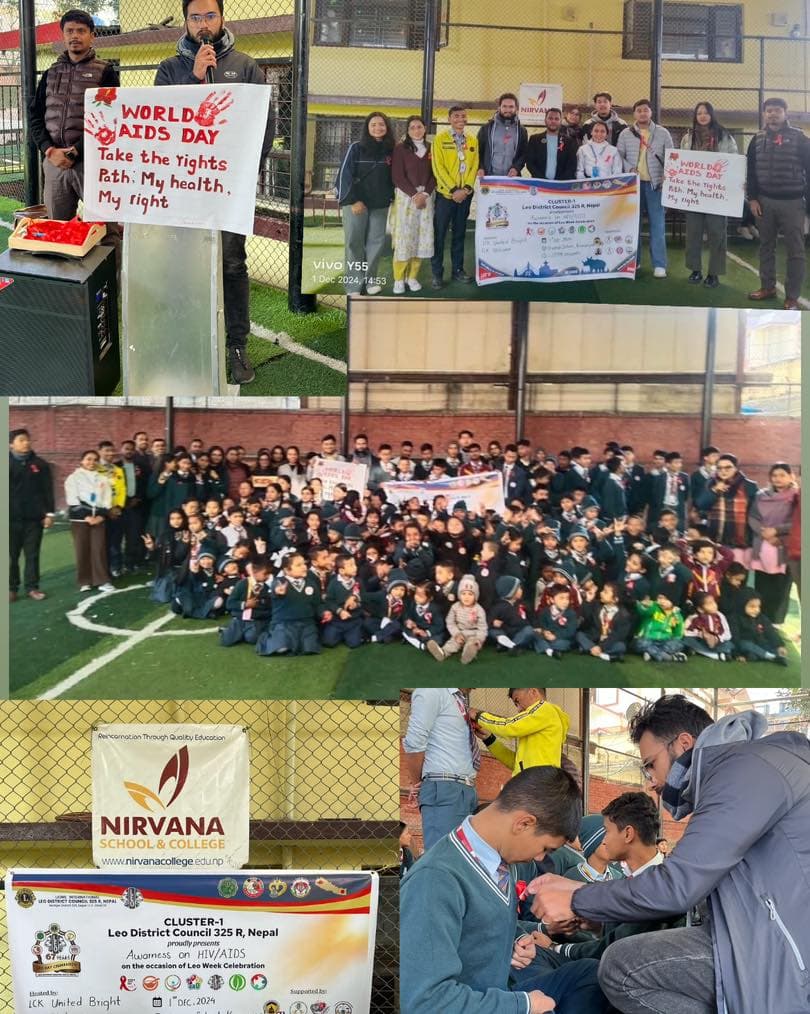 Breaking Silence: Leos Bring HIV/AIDS Awareness to Nirvana School